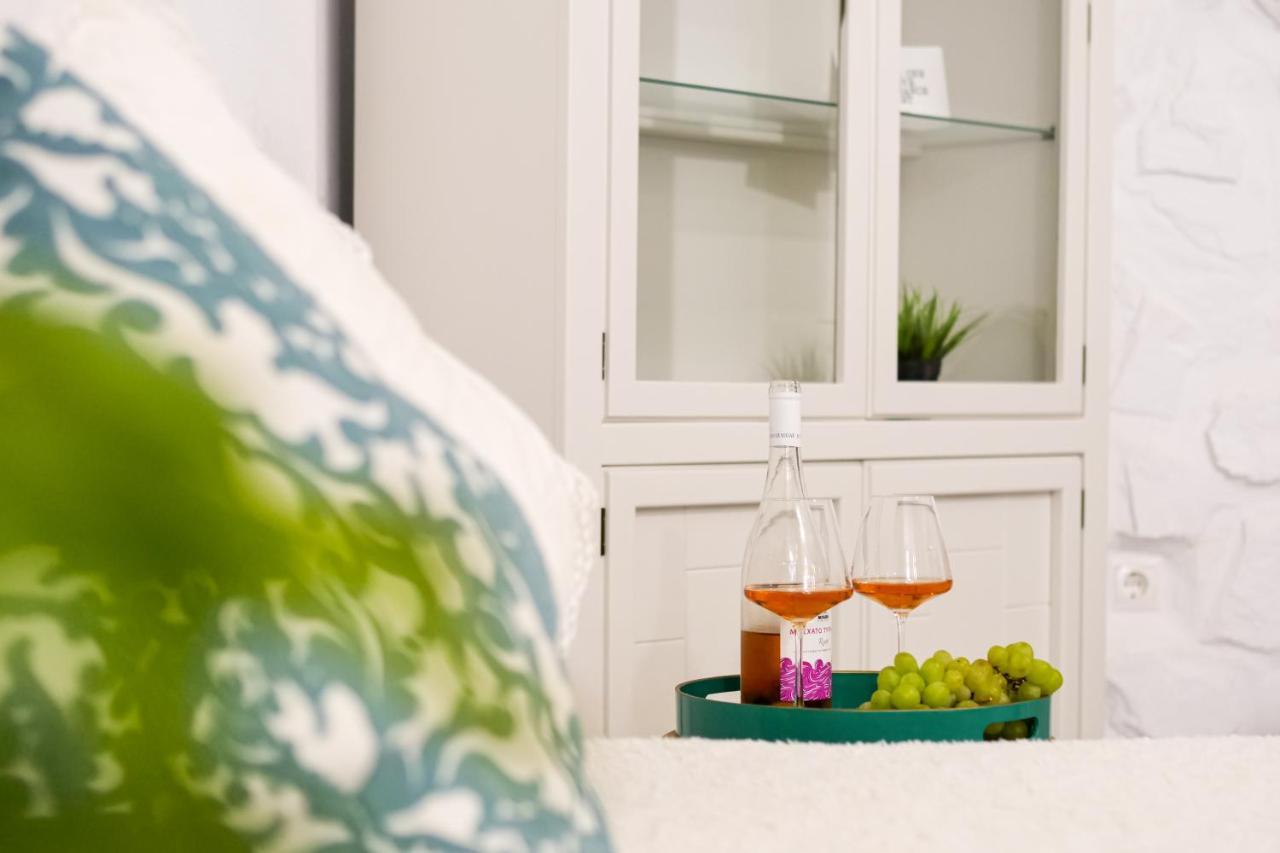 Cycladic Home On The Hill With Beautiful Views!! Agkidia المظهر الخارجي الصورة