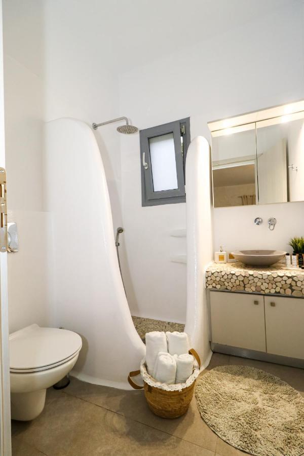Cycladic Home On The Hill With Beautiful Views!! Agkidia المظهر الخارجي الصورة